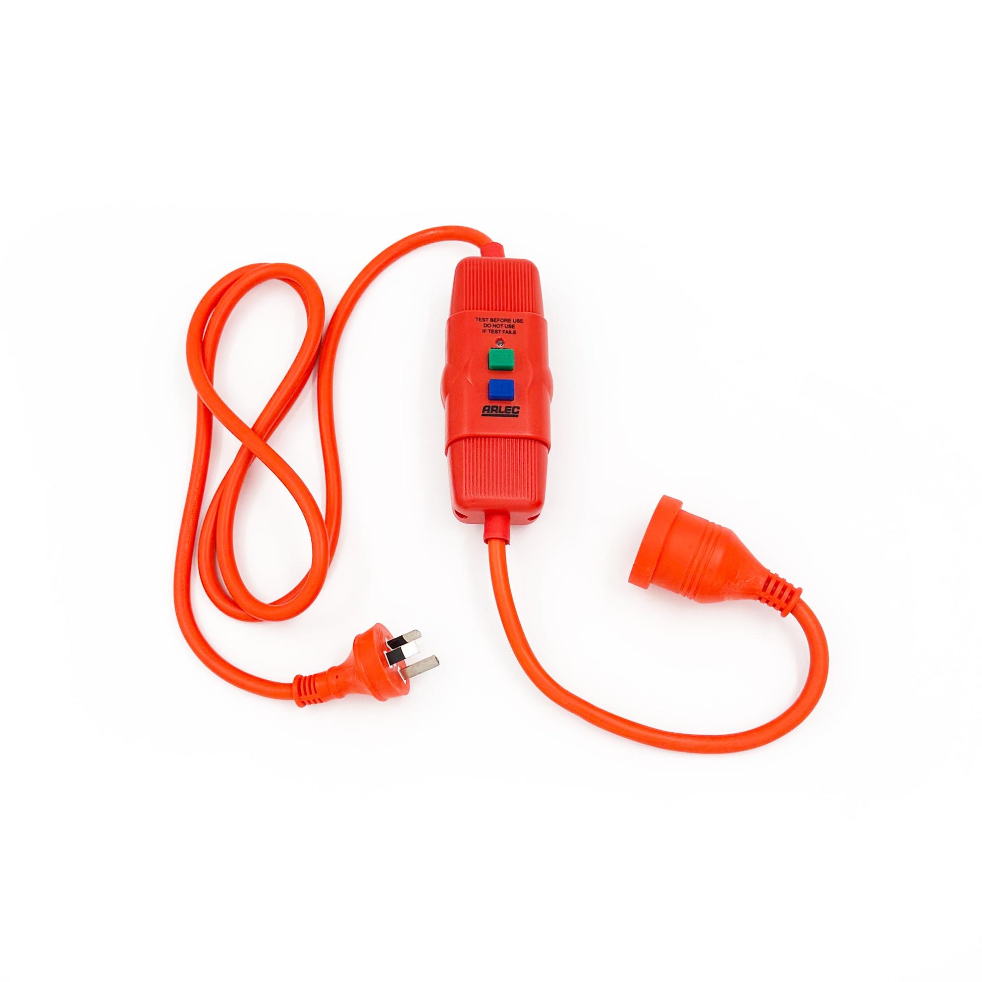 Arlec In-line RCD Safety Switch 1.8m Heavy Duty Extension Lead - 1