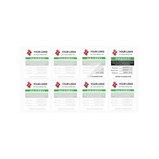Customised Self Laminating 42mm x 48mm Surface Mount Tag (500 pack)