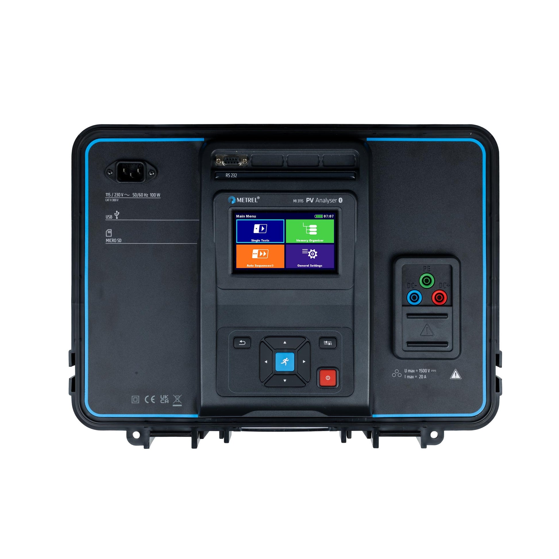 Metrel MI 3115 PV Analyser 20A 1500V - 2