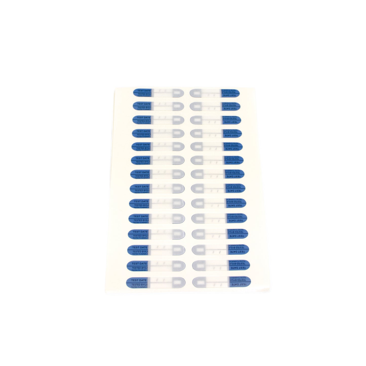 Mastertag Replacement Test Tag Labels (100 Pack)