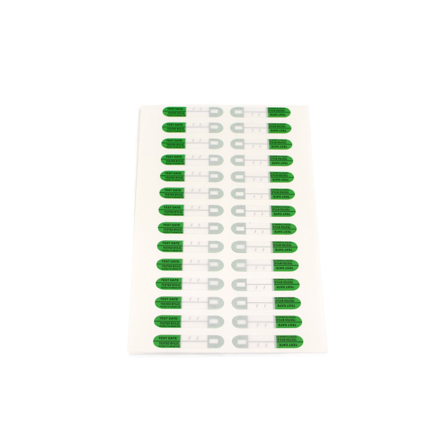 Mastertag Replacement Test Tag Labels (100 Pack)