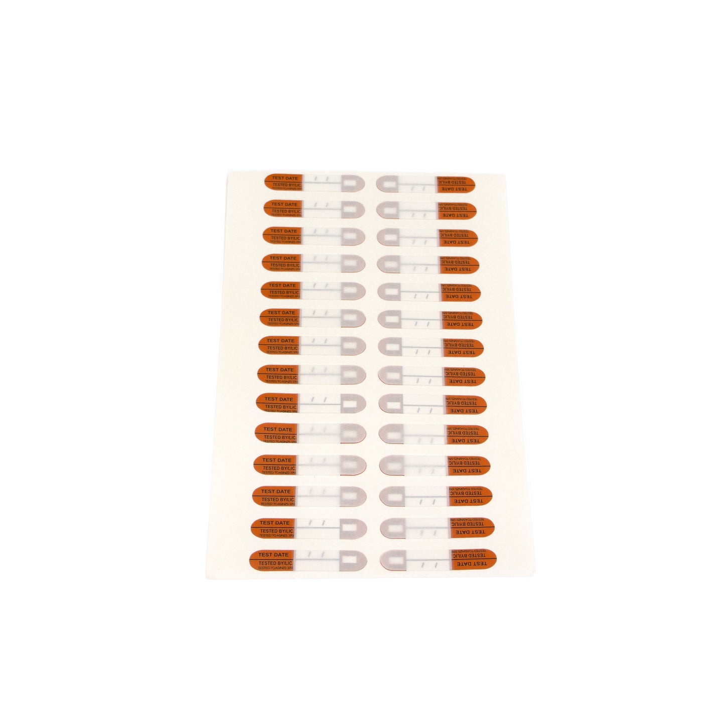 Mastertag Replacement Test Tag Labels (100 Pack)