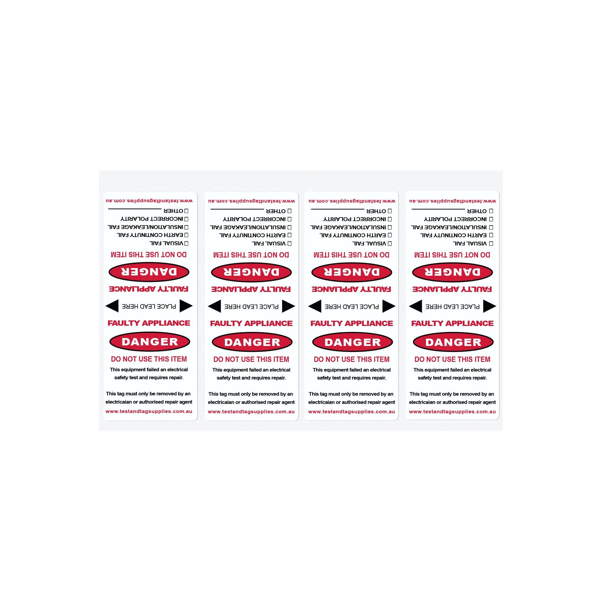 Danger Tags - 7