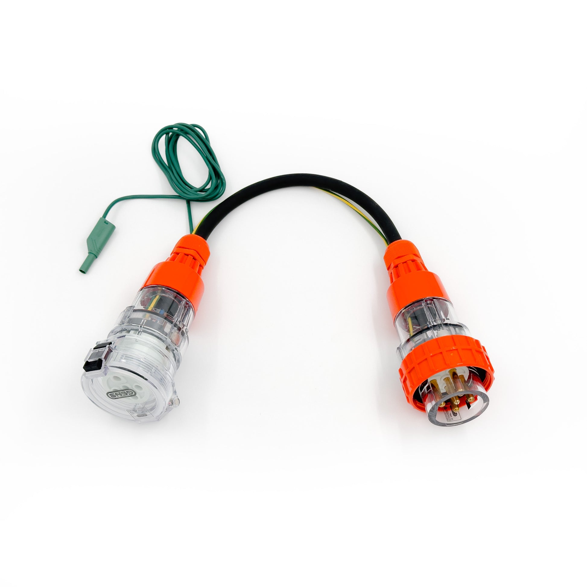 3 Phase Exposed Earth Leakage Adaptor - 5 Pin 20 Amp - 1