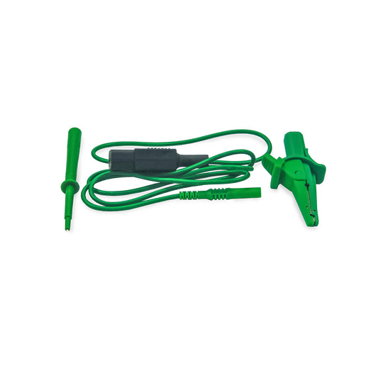 Wavecom IEC to 4mm Earth Return Lead Probe and Crocodile Clip