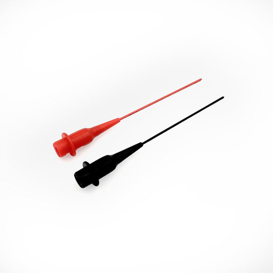 Extra Fine Long Reach Test Probe CATIII 1000V 10A Red and Black - 135mm