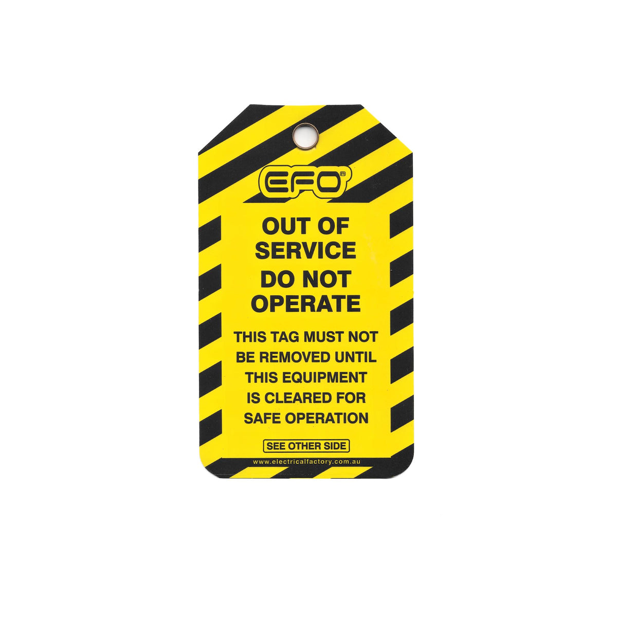 Not In Service Sticker Out of Service - Do Not Operate Tags (100 Roll)