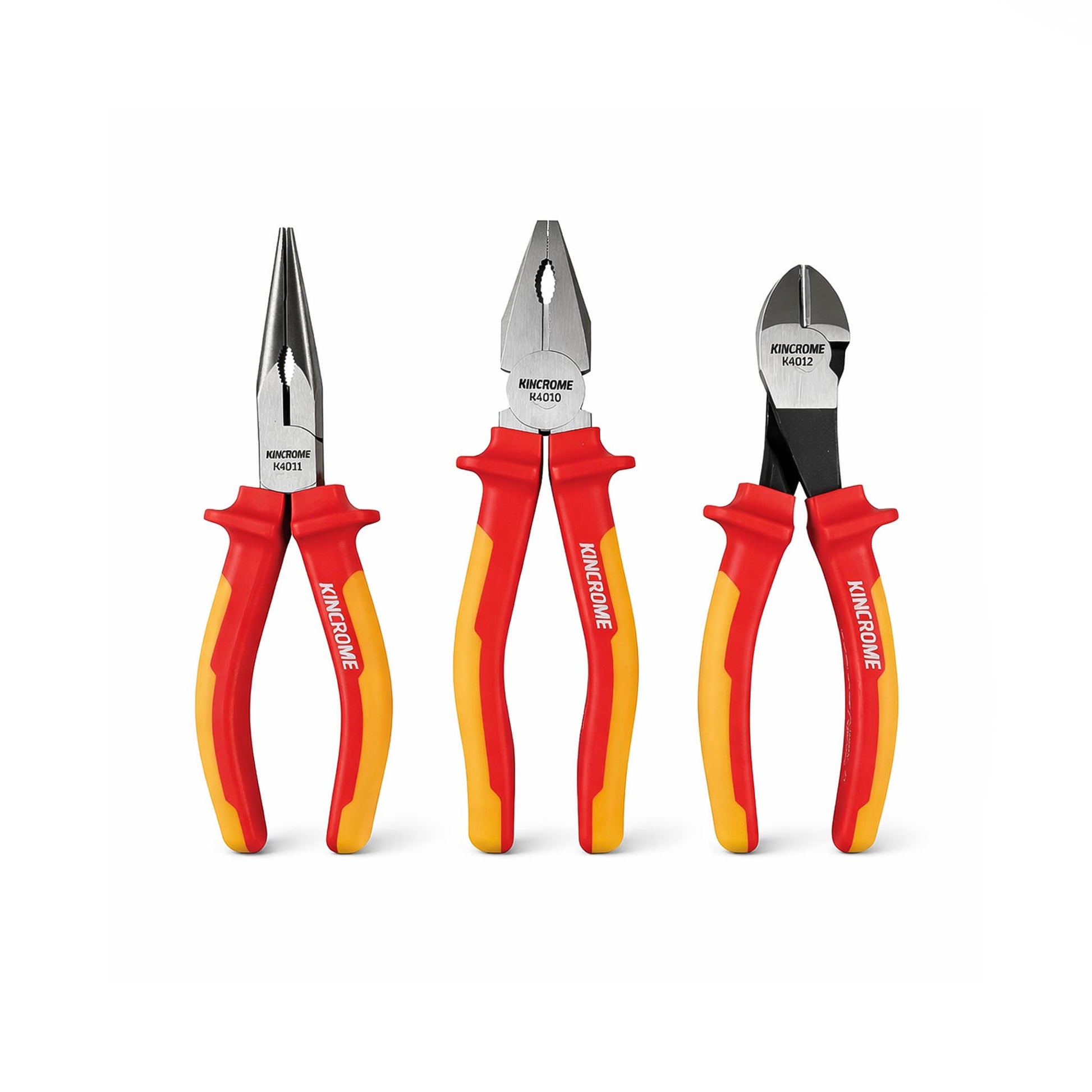 Electricians Kincrome VDE 3 Piece Plier Set - 2