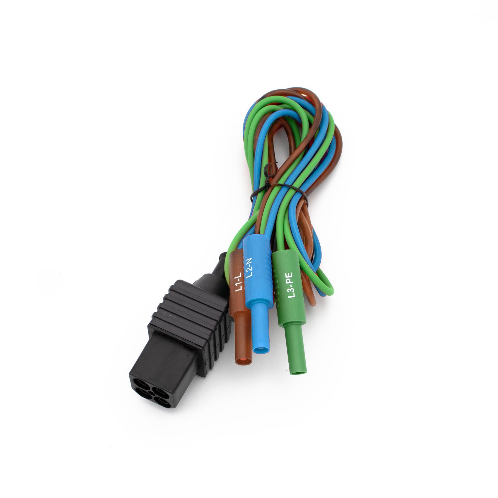 Metrel A 1296 Test Lead, 3 x 1.5 m (Brown, Green, Blue) - 1