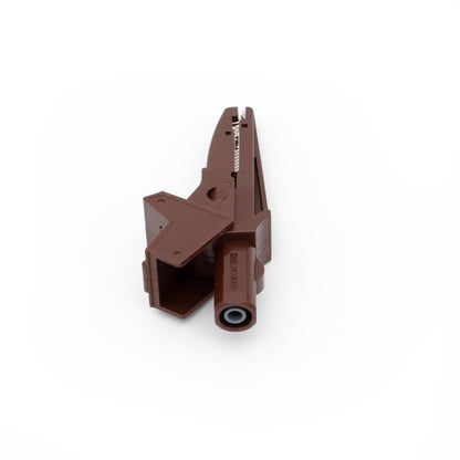 Metrel A 1297 4mm Banana Plug Brown Crocodile Clip - 2