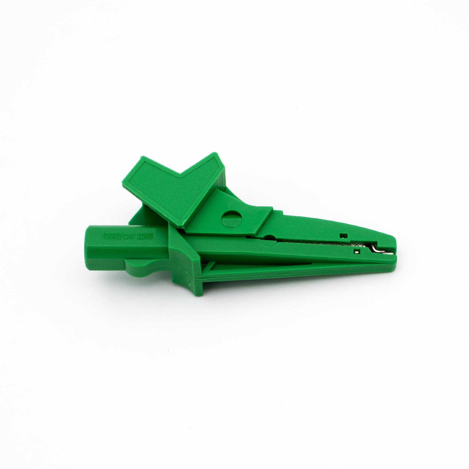 Metrel A 1309 4mm Banana Plug Green Crocodile Clip - 1