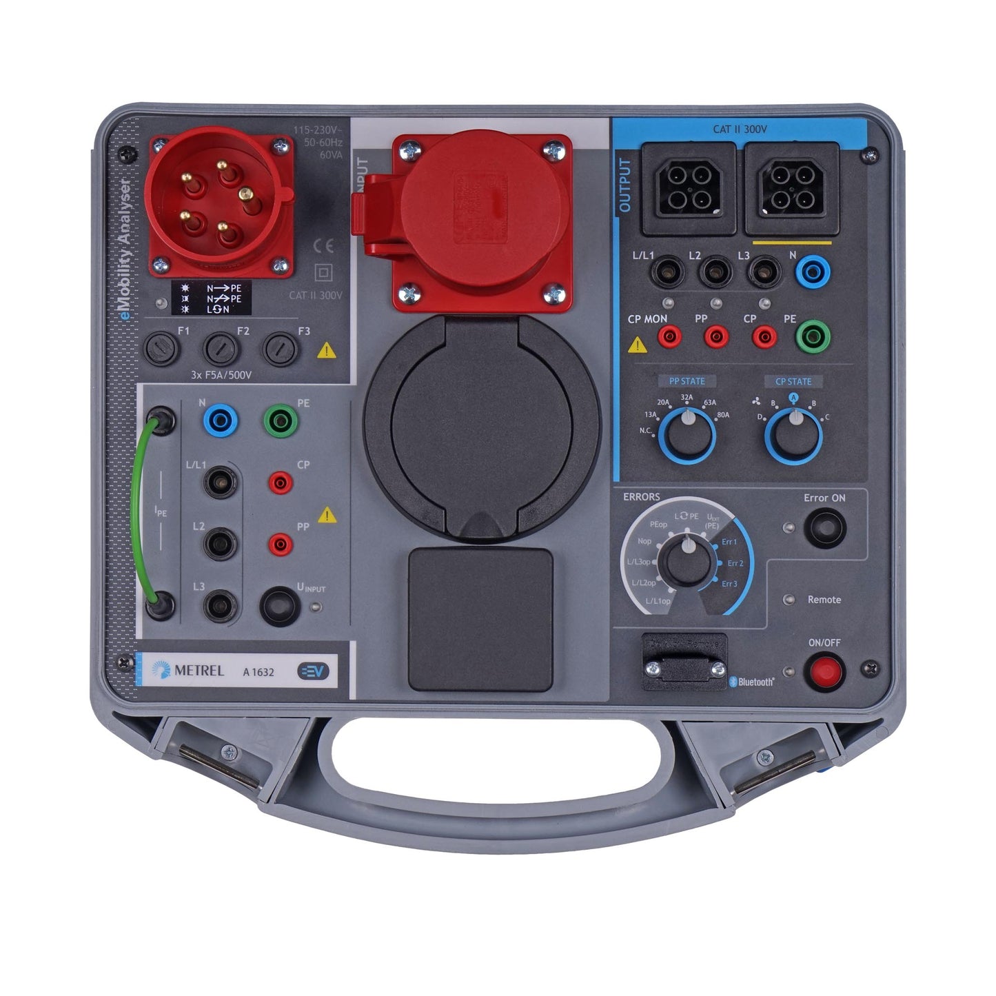 Metrel A 1632 EVSE Charging Station and Lead Adaptor