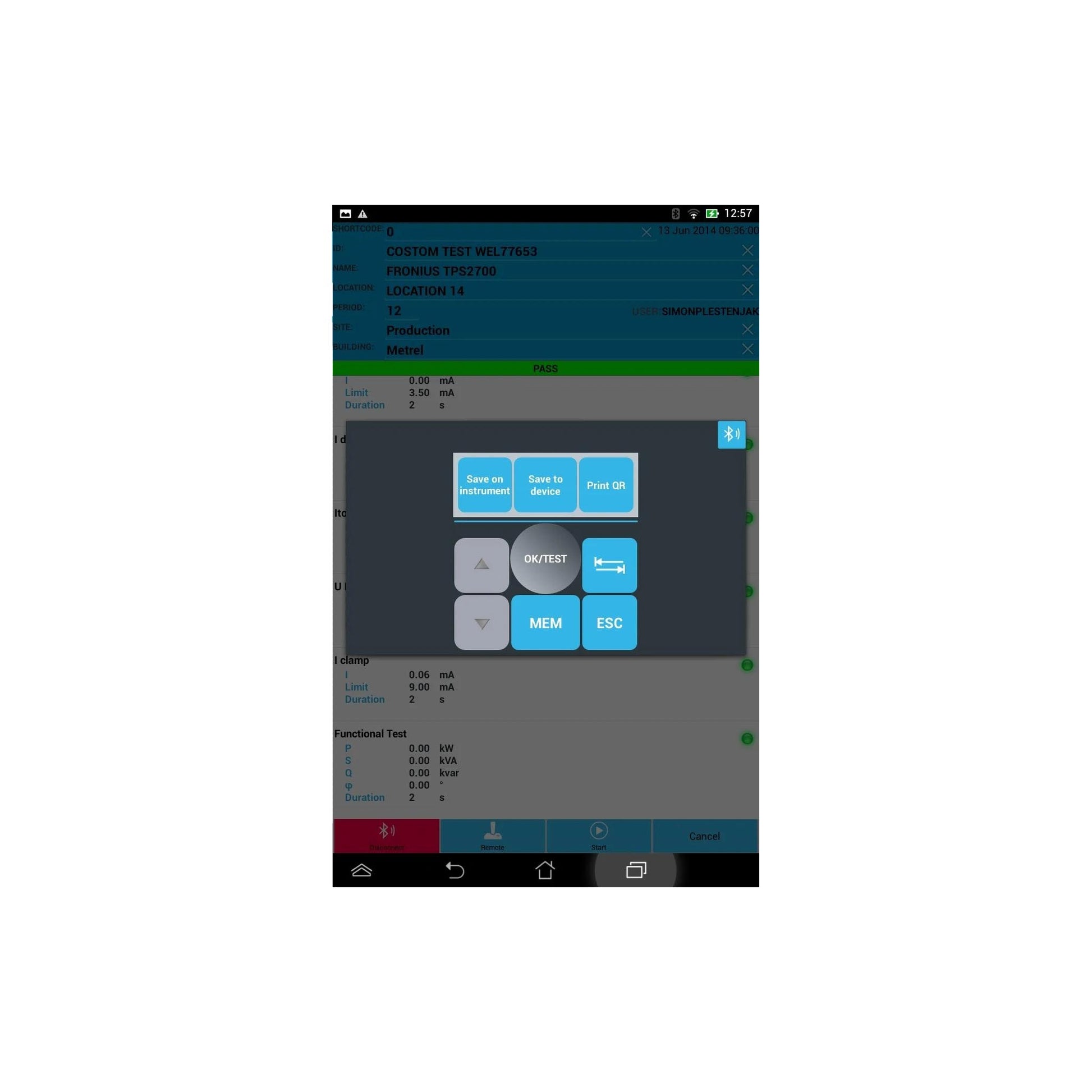 Metrel APAT Android Software License - 6