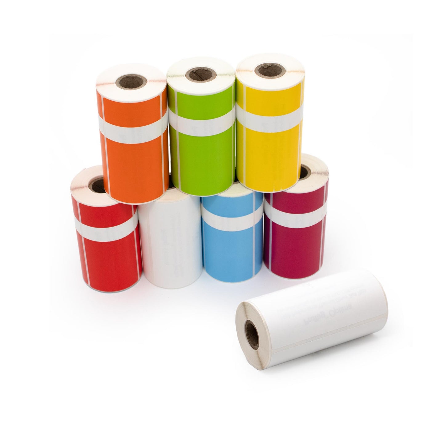 Optima test tags 250 per roll - red