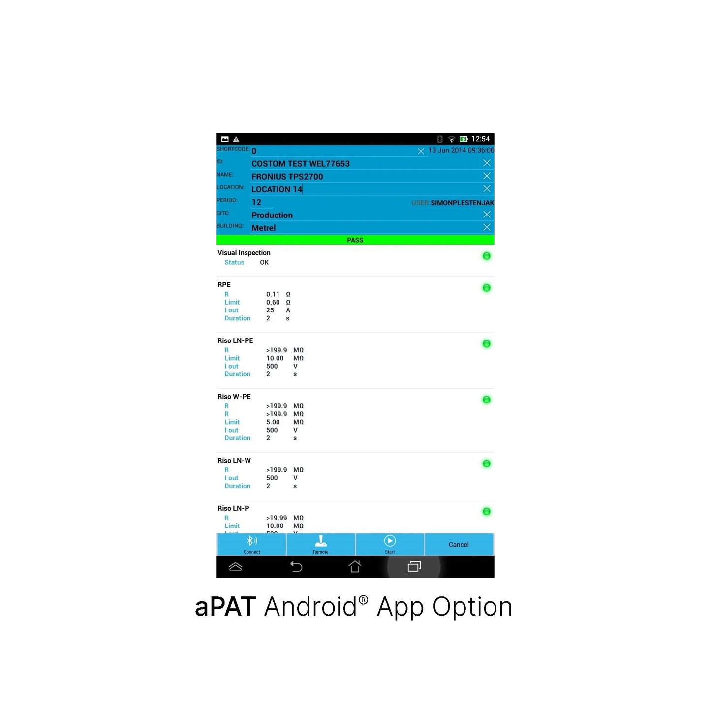 Metrel Delta PAT 3309 BT APAT Database Pack