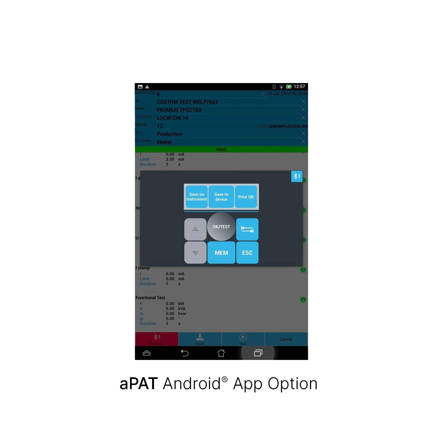 Metrel Delta PAT 3309 BT APAT Database Pack