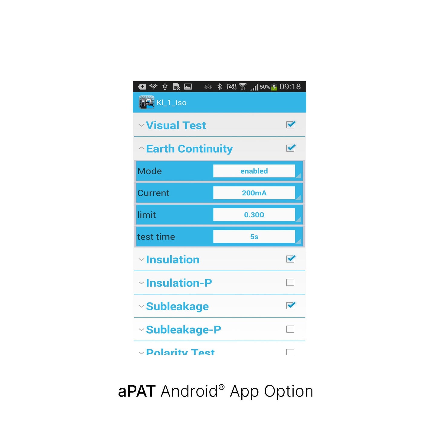 Metrel Delta PAT 3309 BT APAT Database Pack