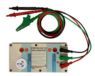 CATII-CATIII RCD Testing Switchboard Adaptor / Convertor PRO-RCD - 1