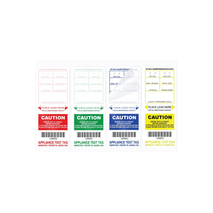 Self Laminating Test Tags (100 pack) - With Pen - 10