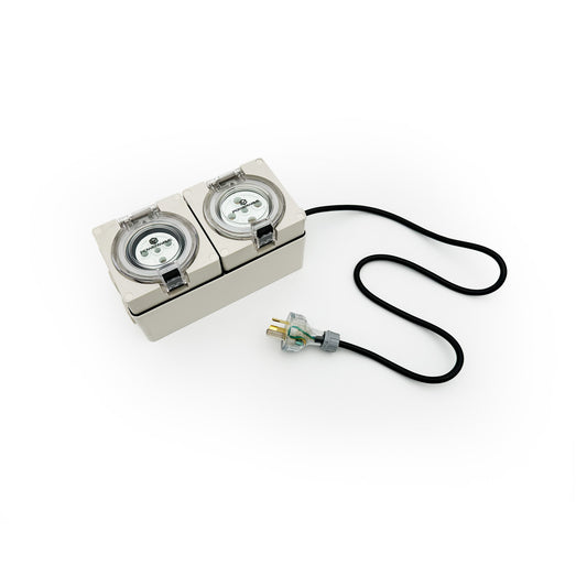 Dual 3 Phase 20A 32A Insulation and Continuity Adaptor