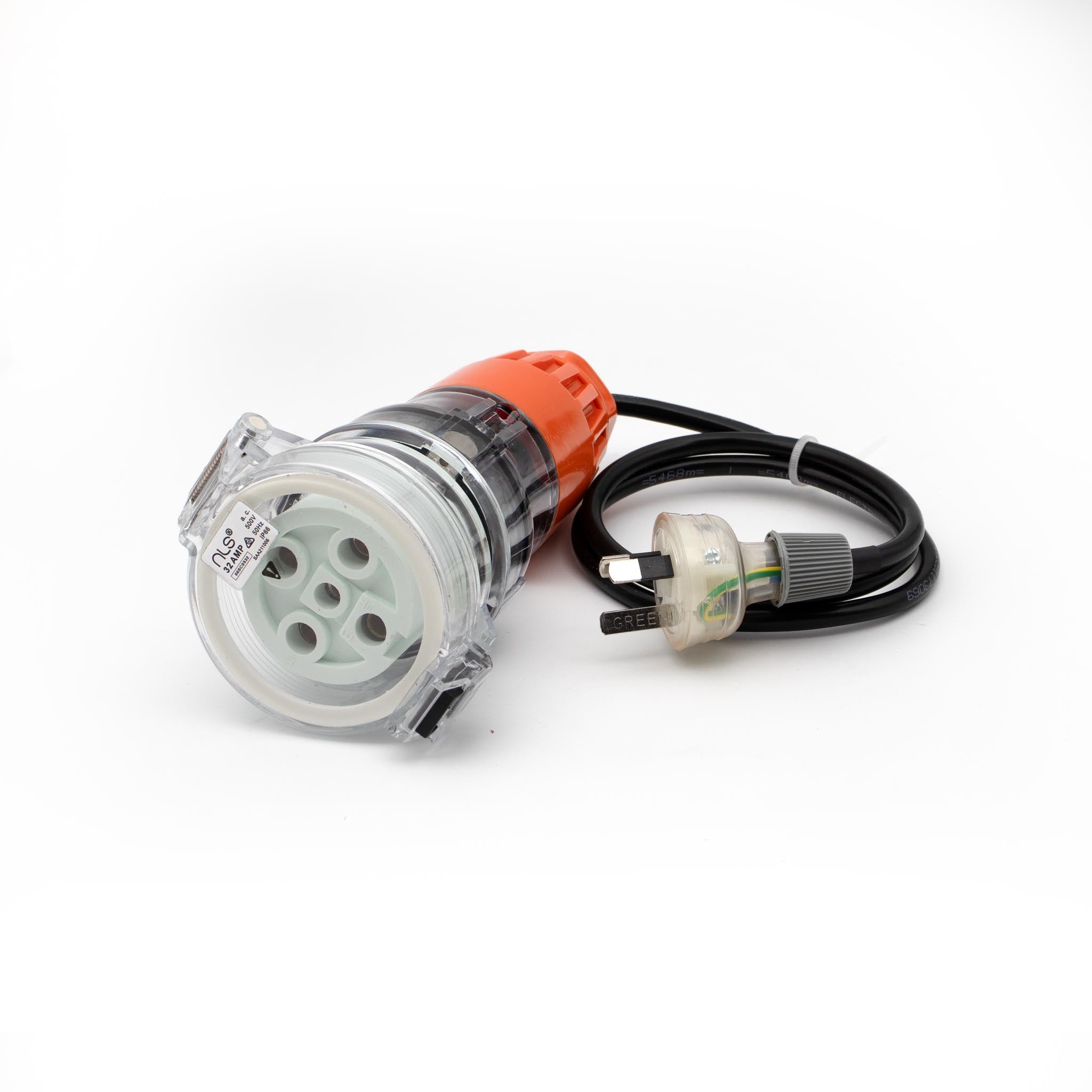 TPI-32A 3-Phase electrical test adaptor 5 pin 32A