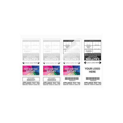 Customised Self laminating tags (500 pack) - 1