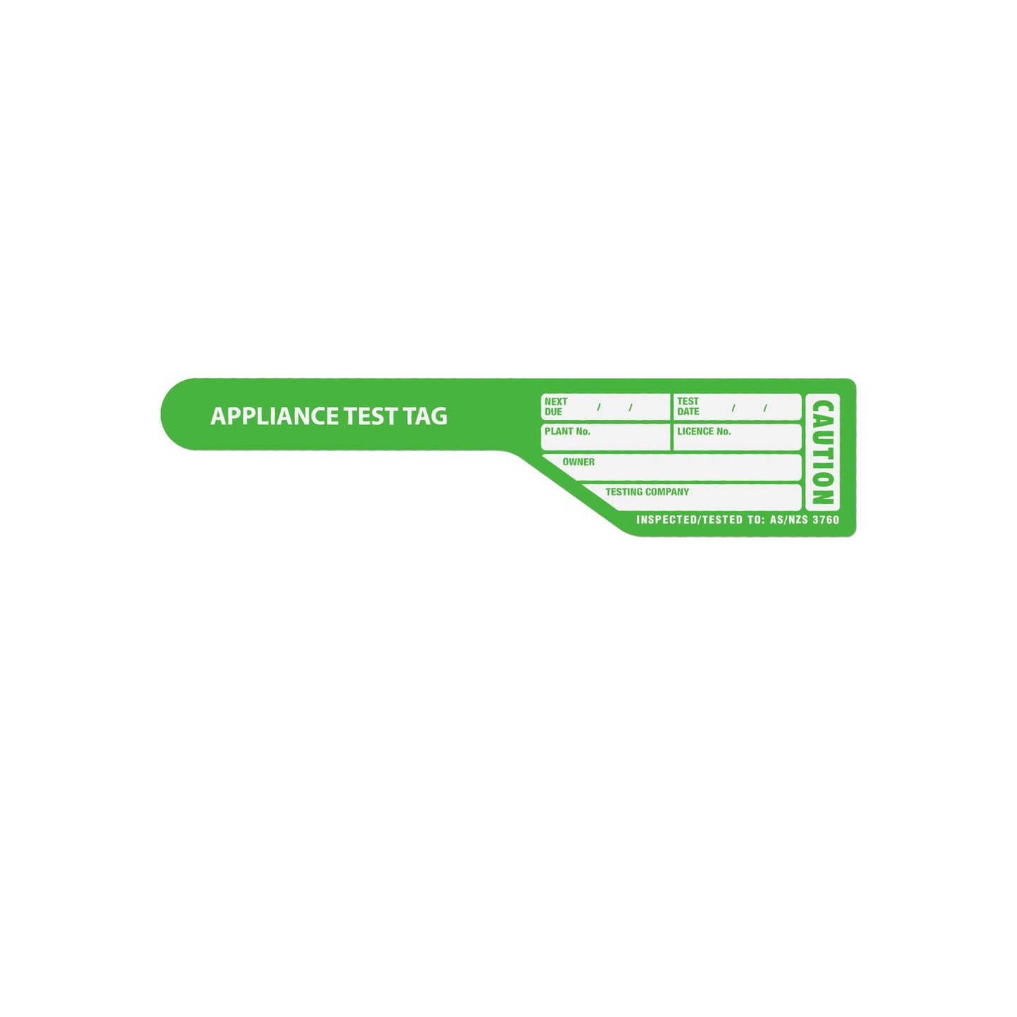 Appliance Test Flag Tags (Pack of 100)