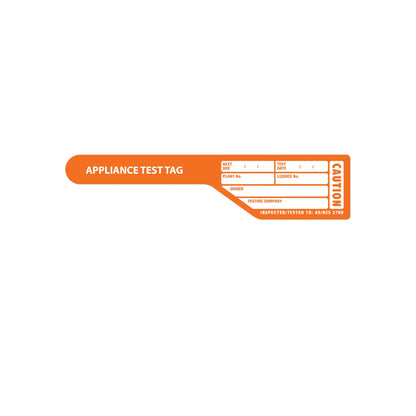 Appliance Test Flag Tags (Pack of 100) - 10