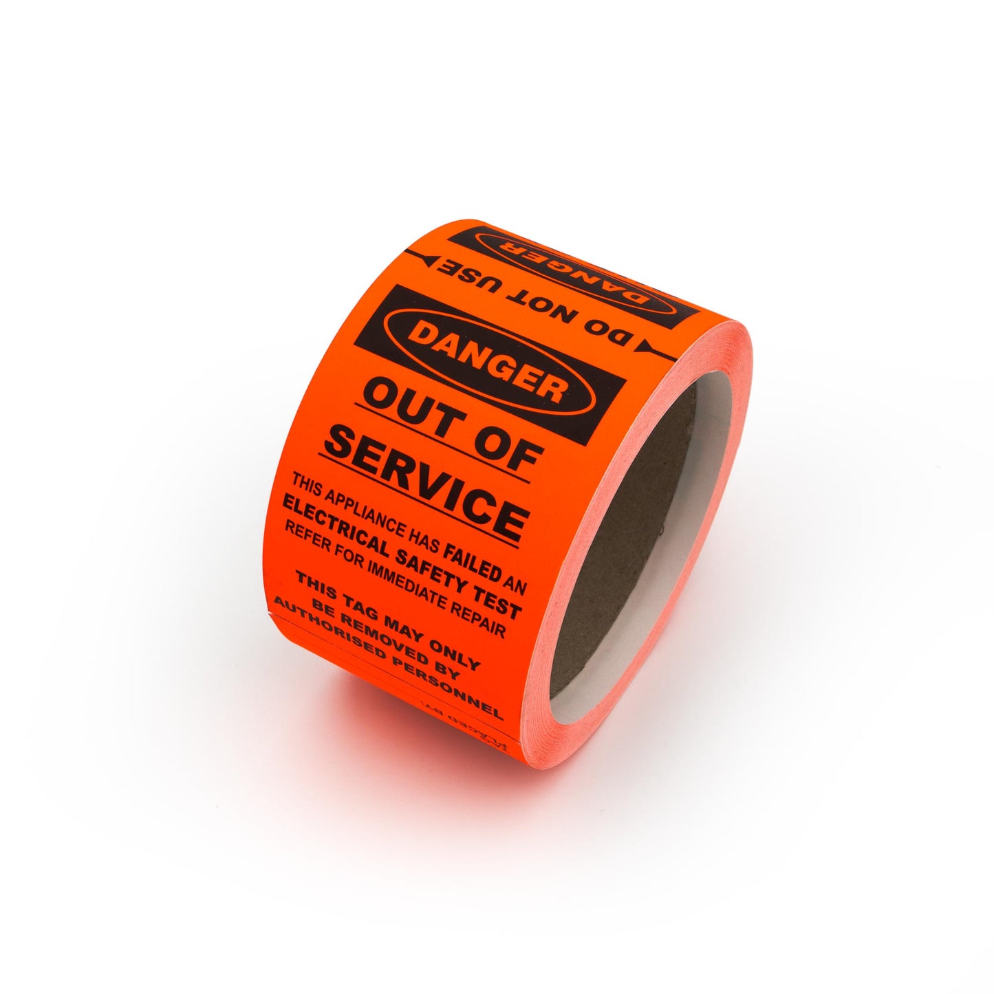 Hi Visibility Failed Danger Tags - 100 roll