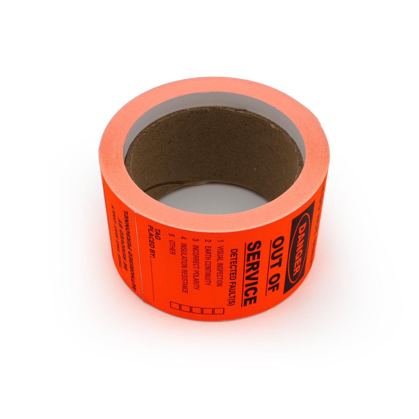 Hi Visibility Failed Danger Tags - 100 roll