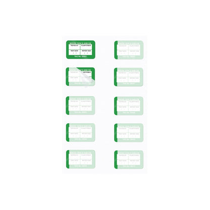 Self laminating surface mount test tags 40mm x 25mm (100 pack) - 4