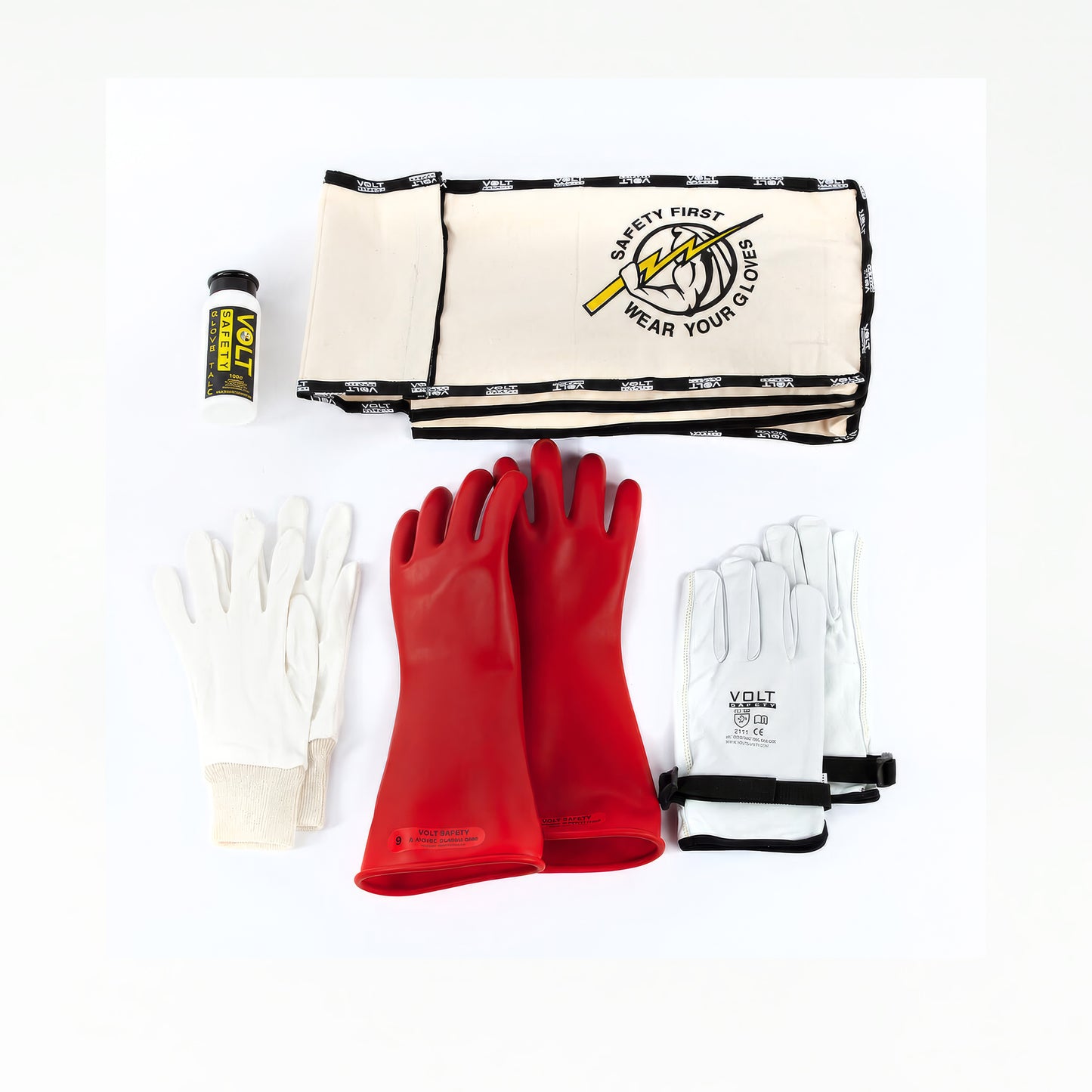 Volt Safety Arc flash Kit HRC2 9.6cal/cm2 - various sizes