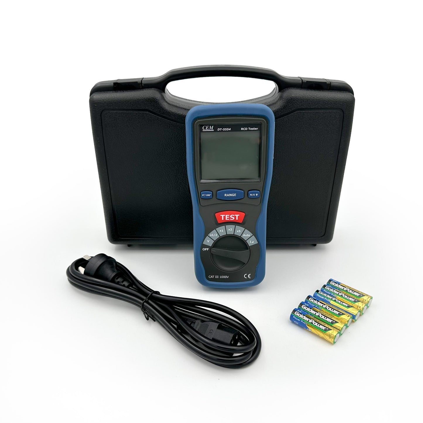 CEM DT-5554 Digital RCD Tester