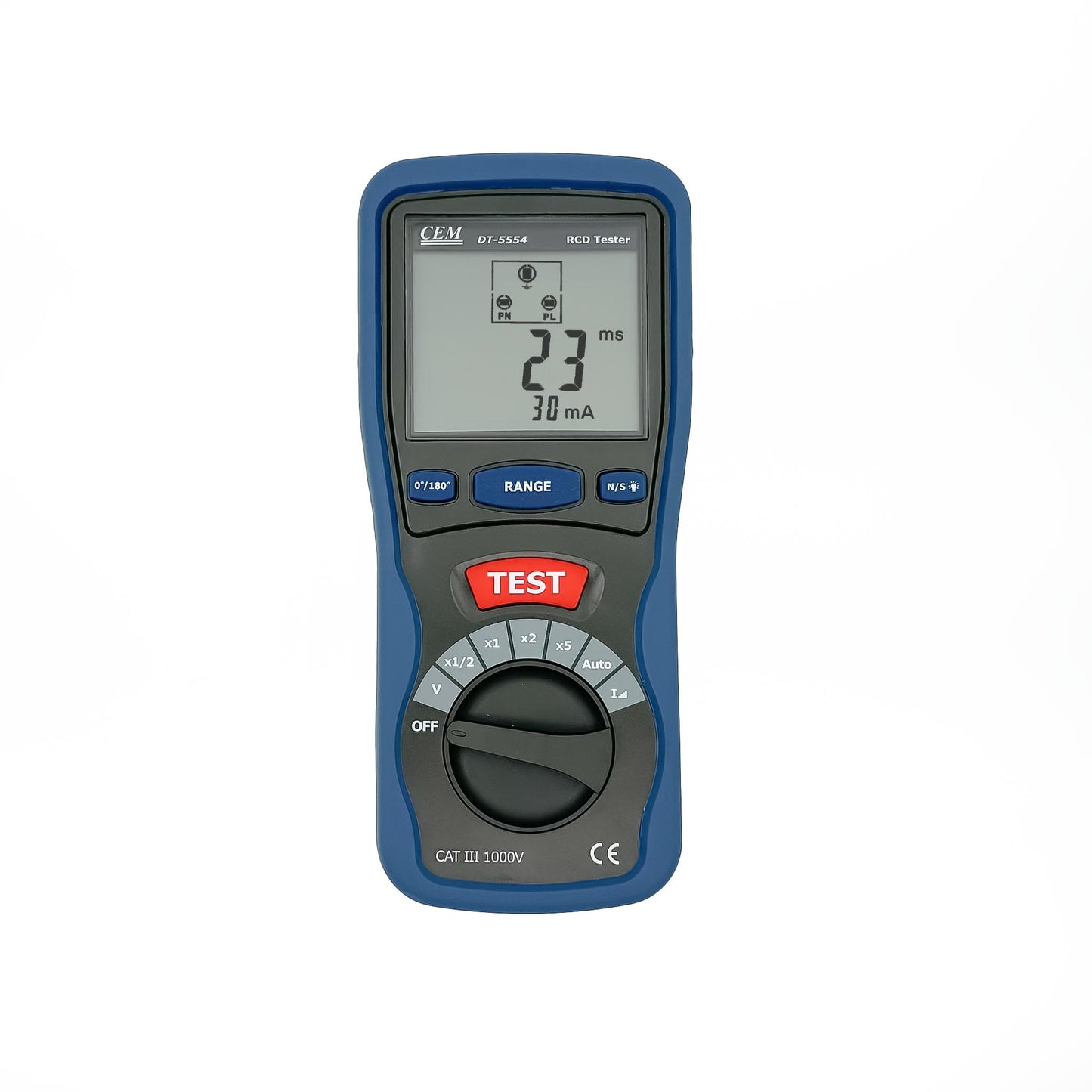 CEM DT-5554 Digital RCD Tester