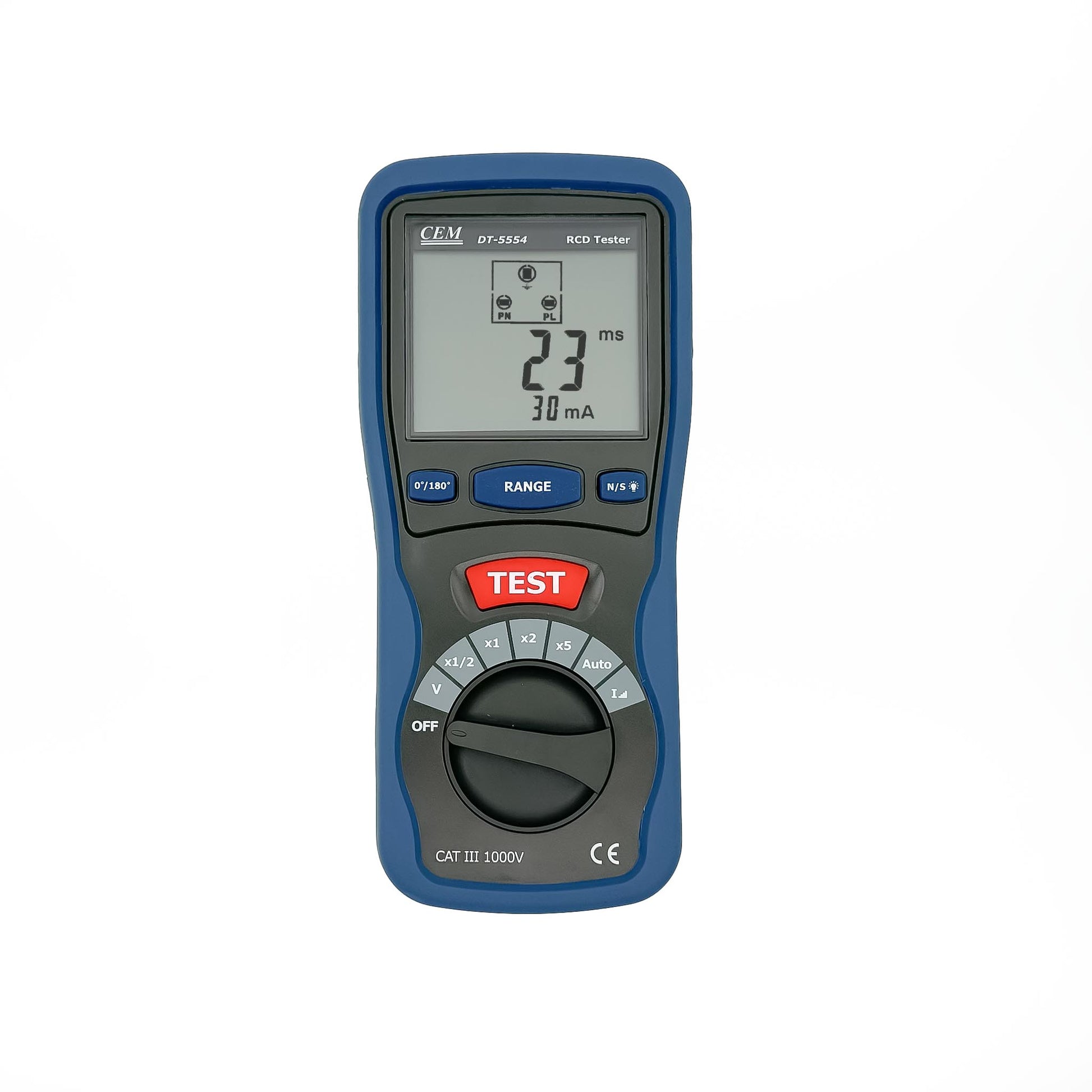 CEM DT-5554 Digital RCD Tester - 3