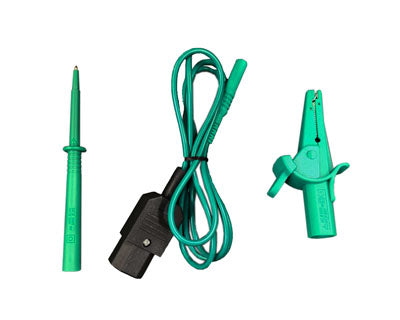 IEC to 4mm Earth Return Lead Probe and Crocodile Clip